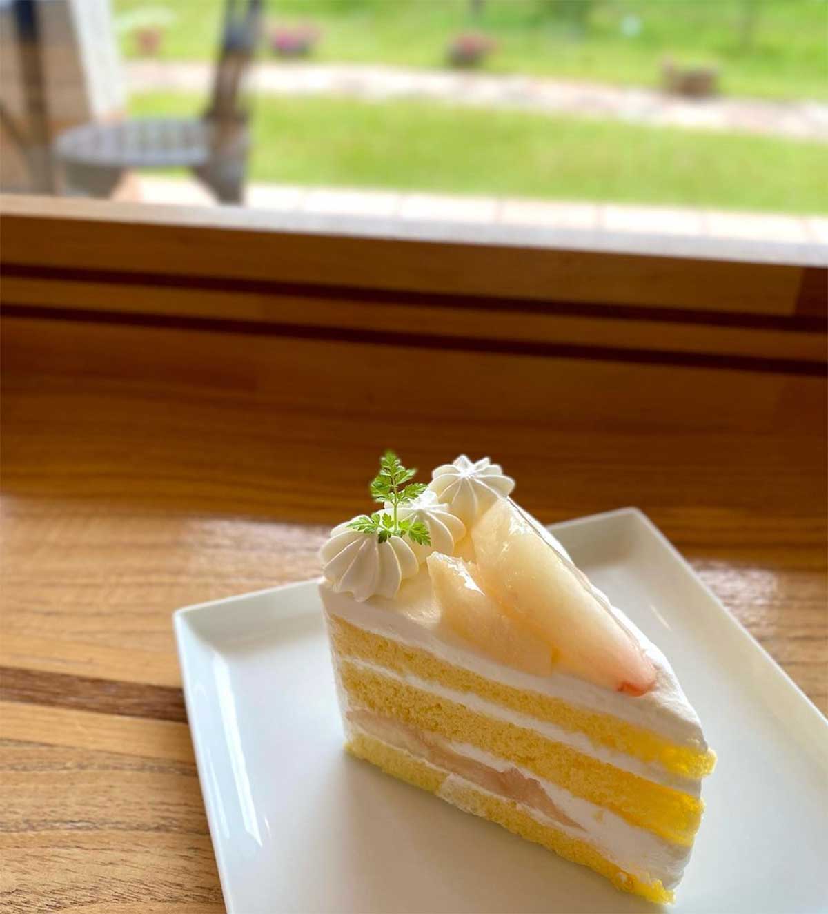 【季節限定】桃のショートケーキ
